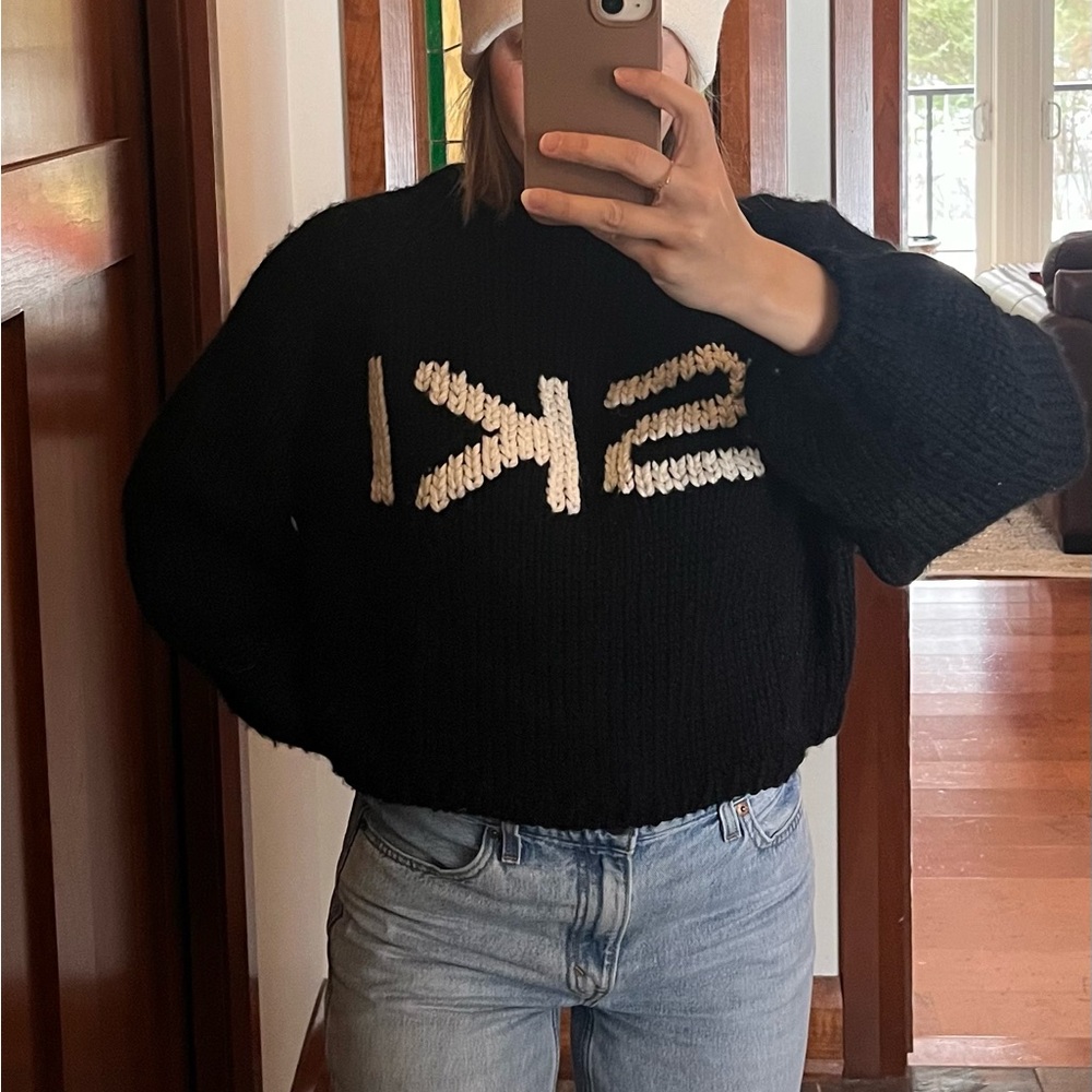 APRÈS-SKI cropped knitted sweater